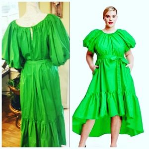 Christopher John Rogers Target Green Puff Dress